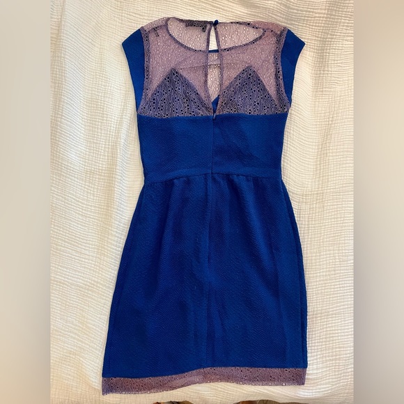 The Kooples blue lace dress - Picture 3 of 4